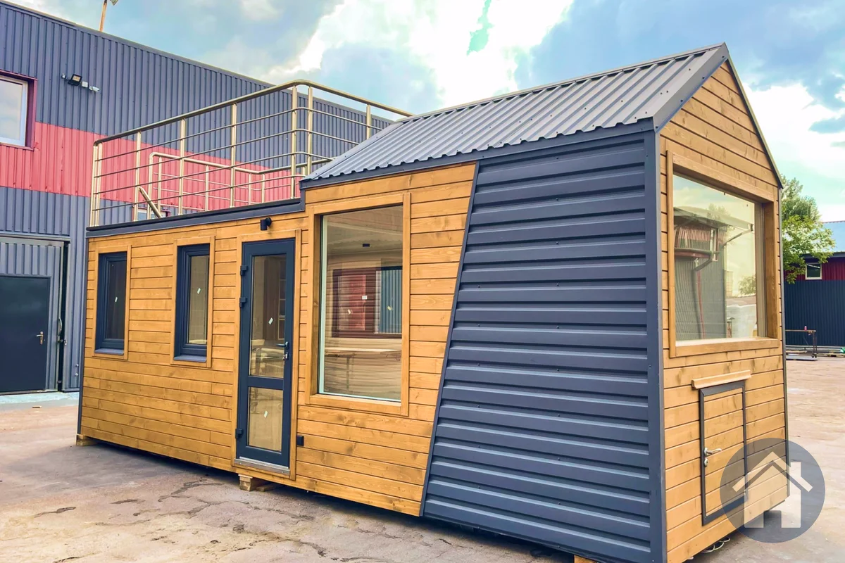 Tiny House No. 2 – 18 m², 1 szoba, 1 fürdő | Gyors Ház